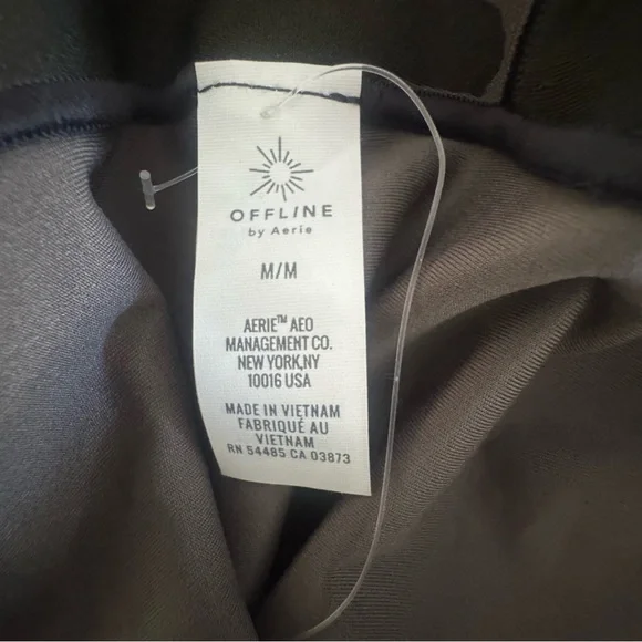 NWT OFFLINE by Aerie Real Me Hi-Rise 7/8 Legging Camo Green/Black Women’s M - Picture 9 of 11